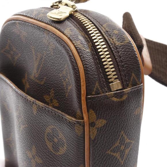 LOUIS VUITTON Brown Monogram Leather Fanny Pack - Picture 9 of 11
